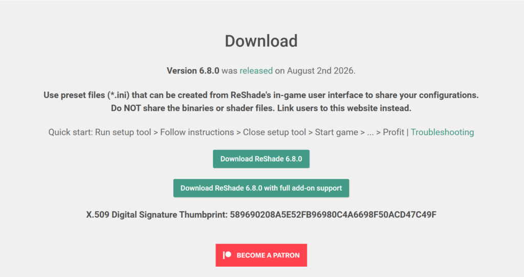Reshade for Assetto Corsa : How to install ? Easy Guide